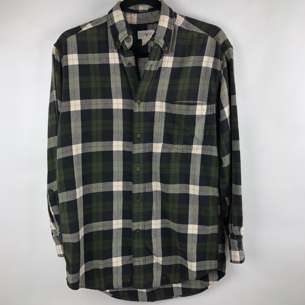 J crew XS FLANNEL cotton XS Flaw